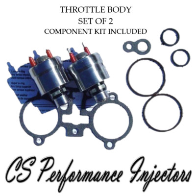 THROTTLE BODY TBI FUEL INJECTOR SET for MerCruiser 454 LX Crusader XL 7.4L