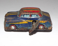 Vintage Windup Tin Foreign Car Made In Japan