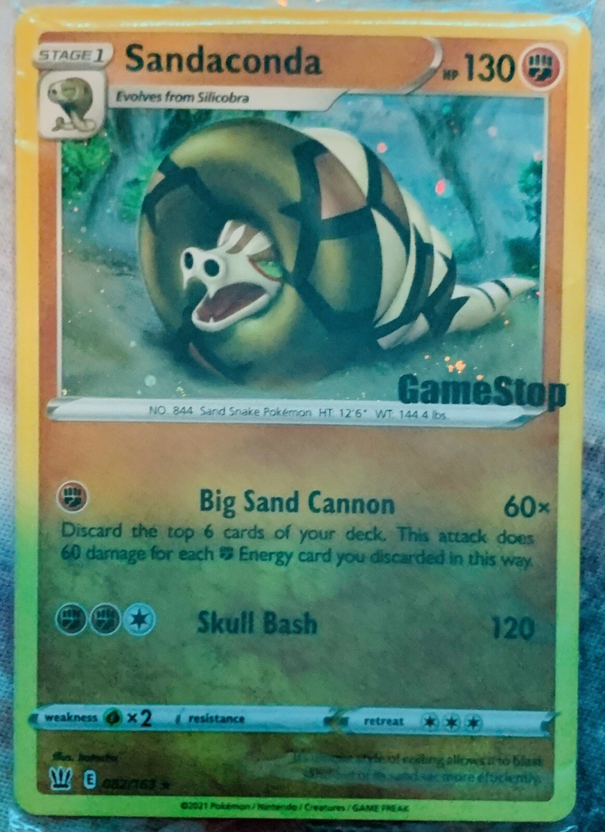 sandaconda pokemon card price Sandaconda VMAX Holo Ultra Rare 090/198 Pokmon 2021 Chilling Reign NM/M