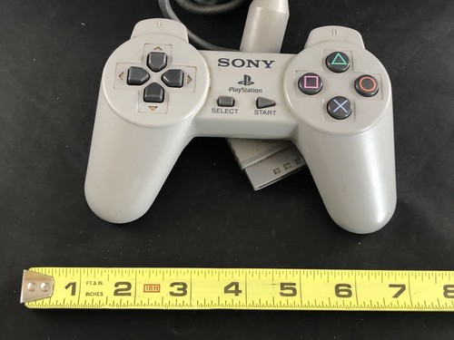 Sony PS2 silver Wired Controller OEM DualShock PlayStation 2 with cosmetic-GS13 - Picture 6 of 6
