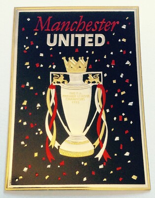 Manchester United 1993 Christmas Card Number 3 | eBay