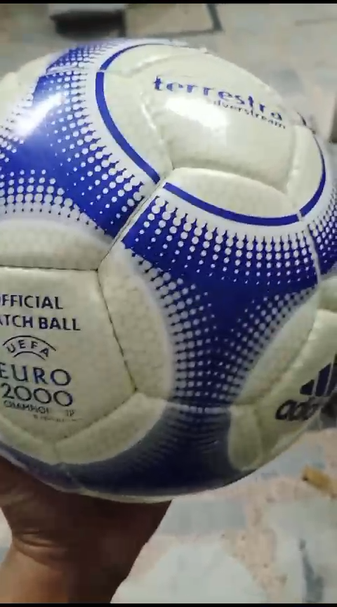 TERRESTRA UEFA EURO 2000 CHAMPIONSHIP OFFICIAL MATCH BALL SIZE 5