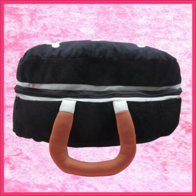 One Piece Dr. Hiruluk Skull Trunk Briefcase Plush Cushion Cherry