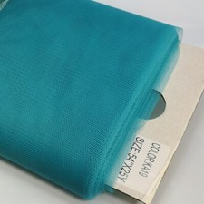 Premium Stiff Net Honey Comb Tulle Fabric Width 54"Width x 25 Y Length UK Seller