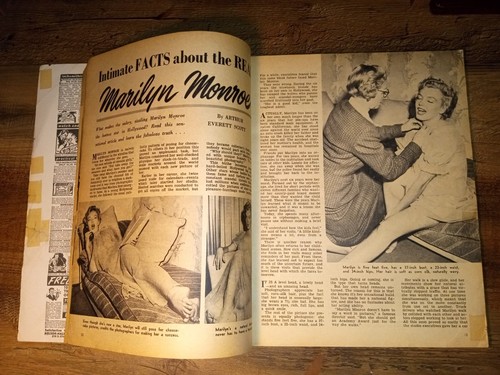 Sir! A Magazine For Males December, 1952 Nudist Camps, Marilyn Monroe - Picture 9 of 18