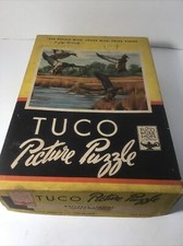 Vintage Tuco Picture PUZZLE over 200 pieces Mallard Landing ,Note says 1 missing