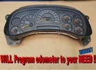 Silverado 2500 3500 Sierra Instrument Gauge Cluster Speedometer w/ Transmission