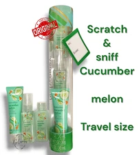 2X Bodycology CUCUMBER MELON Gift Set of 3 Travel Size NEW PACK OF 2
