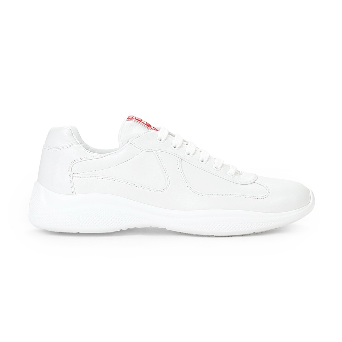 NWT PRADA AMERICA'S CUPS WHITE SNEAKERS SIZE 10 $925 | eBay