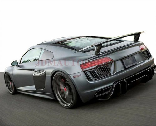Carbon Fiber Rear Wing Trunk Blade Spoiler For Audi R8 V10 2017 - 2021 - Picture 3 of 7