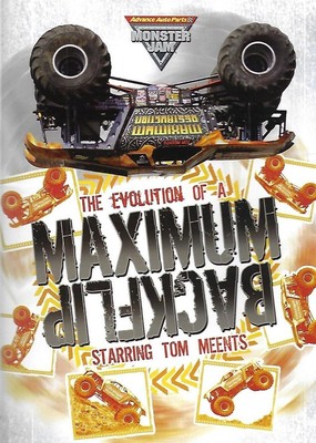 Evolution of a Maximum Backflip - Monster Jam: Starring Tom Meents (DVD, 2009)