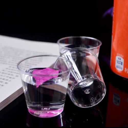 20PCS 30ml Mini Clear Plastic Disposable Birthday Party Shot Glasses Jelly Cups - Bild 5 von 6