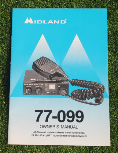 💥Midland 77-099 CB Radio Transceiver Valor Magnetic Antenna | 40CH 27MHz FM 💥 - Zdjęcie 18 z 19
