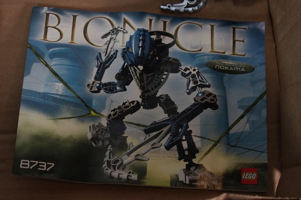 Набор Lego Bionicle 8619 Vahki Keerakh & Toa Hordika Nokama 8737 - Изображение 4 из 4