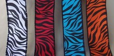 5 yds ZEBRA TIGER ANIMAL PRINT WIRE EDGE RIBBON 1 1/2" w choice of 4 colors 