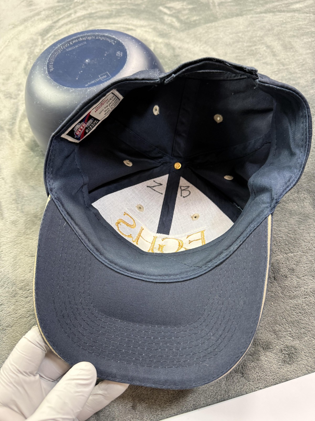 EGHS Marching Commodores Hat Cap Baseball Strap B… - image 7