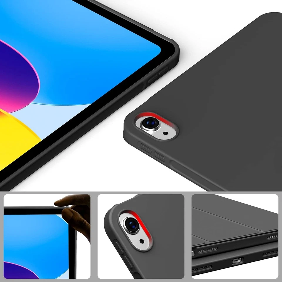 Smart Leather Stand Case For iPad 11/10/9/8/7/6/5th Gen Air Pro 11 13 Mini Cover - Image 4 of 4