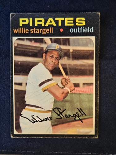 Willie Stargell #230 1971 Topps card