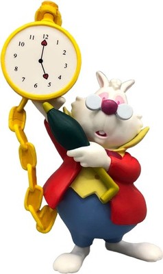 Gadget - Disney: Bullyland - Alice In Wonderland - White Rabbit -D- Bullyland
