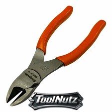 Snap-on Tools New 86acfo Orange 6 Soft Grip Diagonal Cutting Pliers Wire Cutter
