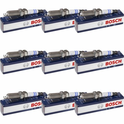 9x BOSCH Zündkerze für Toyota RAV 4 IV _A4_ 2.5 Hybrid Avalon Stufenheck X4