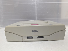 Sega Saturn White Console  ONLY JANK For parts or not working Japan
