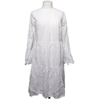 Robert Friedman, Kleid, Größe: S, RBF9LN00, Weiß, Leinen, Einfarbig, Damen #Wki