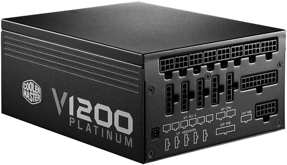 電源ユニット Cooler Master V1200 Platinum 1200W V1200 Platinum 1200W Full-Modular 80 Plus Platinum Power
