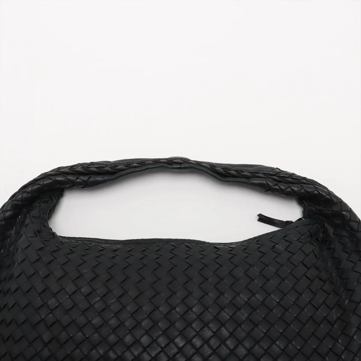 Bottega Veneta Intrecciato Hobo Leather Shoulder bag Black 115654 thumbnail 6
