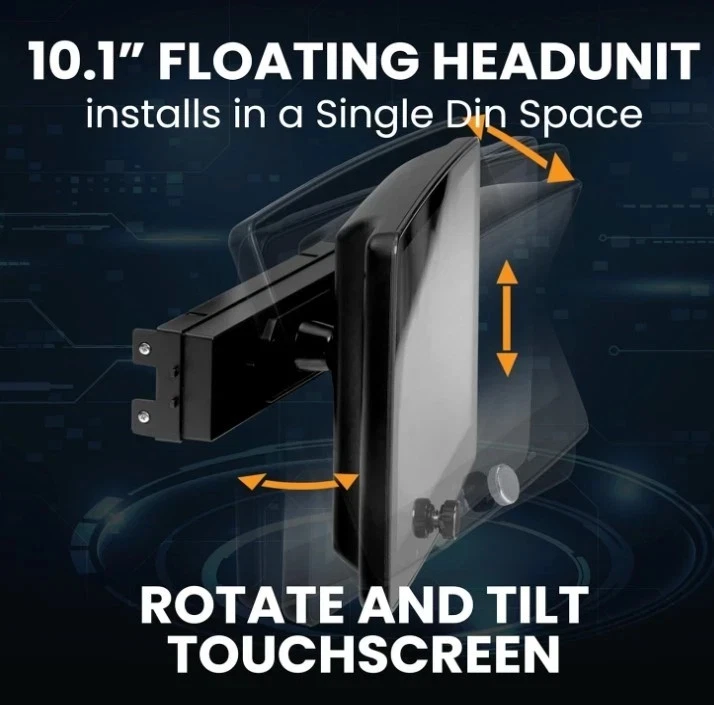 BOSS Audio BVCPA10W Car Stereo Wireless Apple CarPlay Android Auto 10.1” Monitor - Image 4 of 4