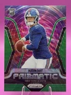 JAXSON DART 2025 Panini Prizm Football GREEN WAVE PRIZM Prizmatic RC Insert SP