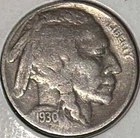 1930 S Buffalo Nickel **Free Shipping**