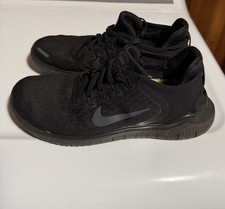 Nike Free RN 2018 Running Shoe Men's Size 8 Black /Anthracite 942836-002
