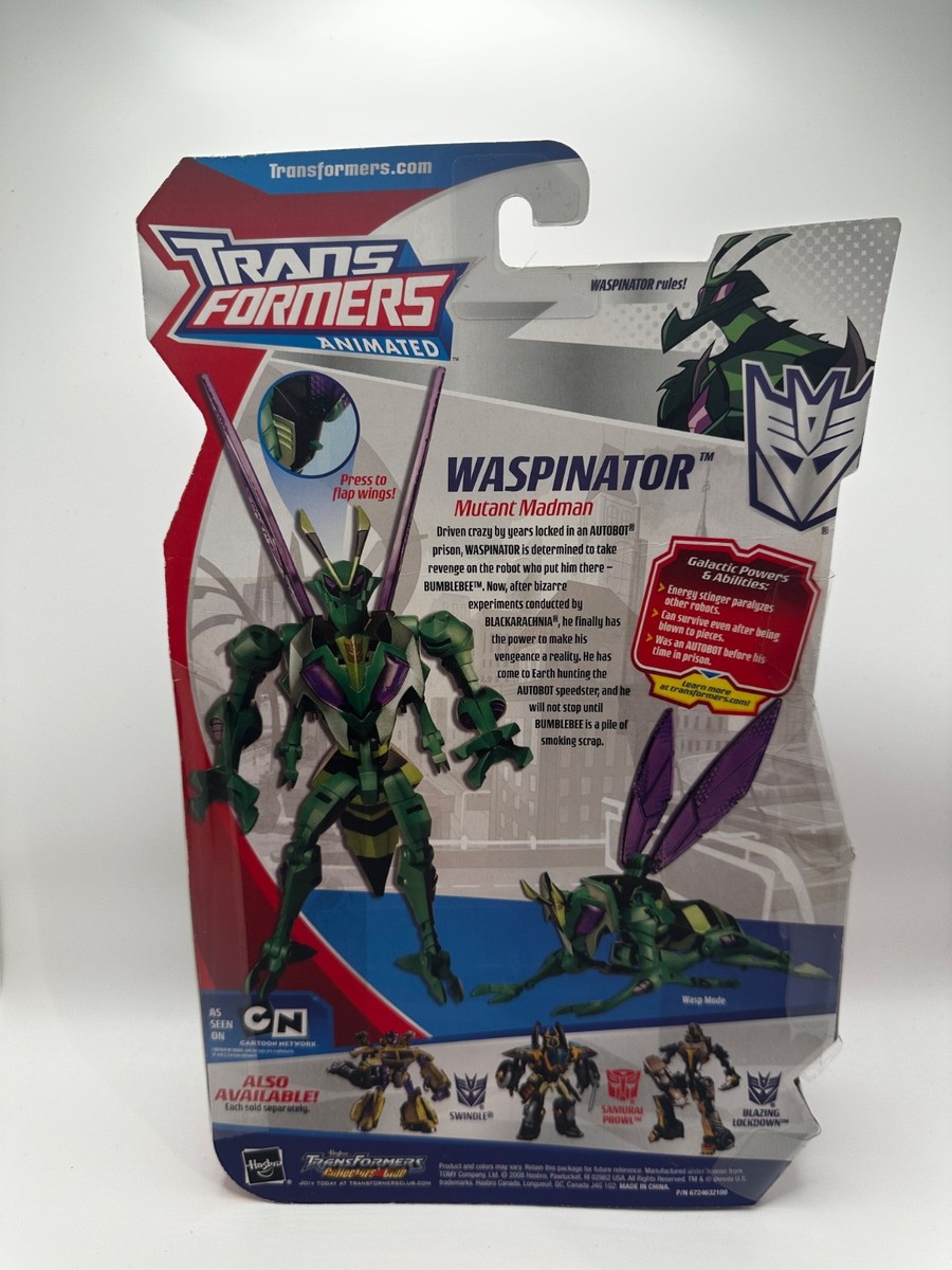 Hasbro Transformers Animated Deluxe - Waspinator Action
