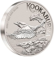 2026 P Australia Silver Kookaburra Kilo 32.15 oz $30 - BU