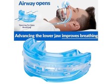 Stop Snoring Mouthpiece Sleep Apnea Guard Bruxism Anti Snore Pure Grind Aid Tray