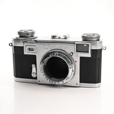 Zeiss Ikon Contax IIa 563/24 Rangefinder Camera First:Black Dial Inoperable 148