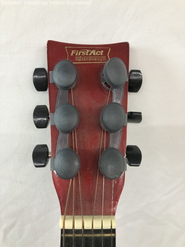 First Act Discovery Red Flame FG-128 Akustikgitarre Jugend Anfänger Reise Musik - Bild 3 von 11