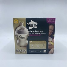 Tommee Tippee x4 bottles with anti-colic value