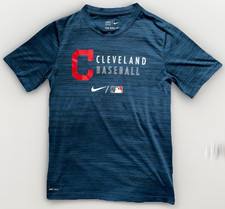 Cleveland Indians Guardians Baseball Dri-Fit MLB Shirt   Youth L