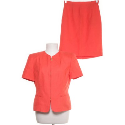 Amanda Smith, Business Kostüm, Größe: 34, Acetat/Polyester, Orange #gqD