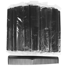 Hair Comb, 50 Pack Disposable Combs Individually Wrapped, Sturdy Double Tooth Ha