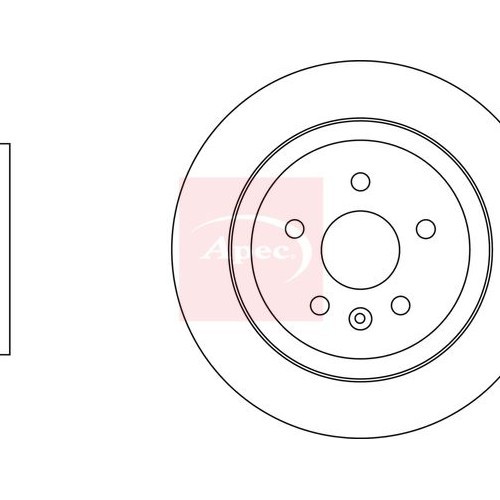 APEC Brake Disc DSK3193