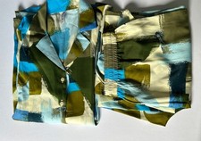 Women Nylon 2pcs Co-ord Sets Size-L Color-Multicolor Chest-44in