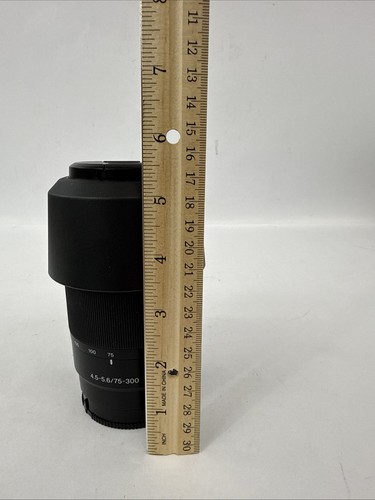 Sony 75-300mm f/4.5-5.6 Alpha DT / A-Mount Telephoto Zoom Macro Lens Working - Picture 14 of 14