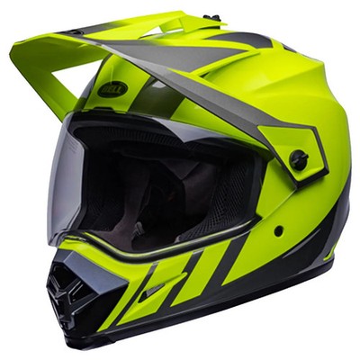 Bell MX-9 Adventure Mips Offroad Helm Dash Hi Viz gelb grau