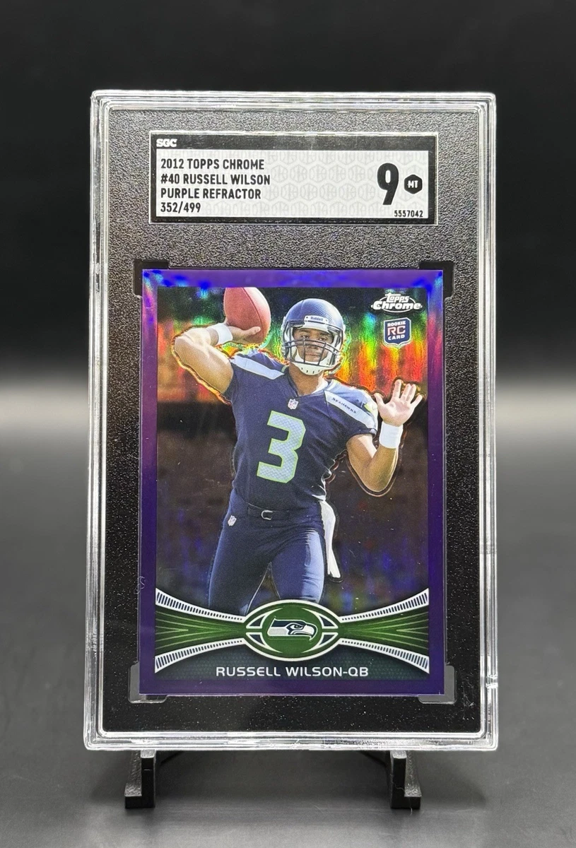 Russell Wilson Rookie Football Cards for sale | eBay