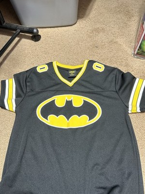 Batman DC Comics Jersey Black And Yellow Size XL