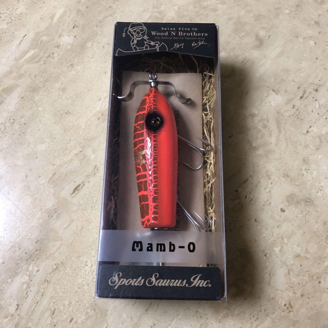 wood N Brothers バルサ５０ Topwater Lure Balsa 50 Wooden Brothers | eBay