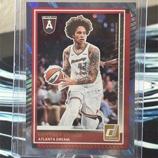 2025 Panini Donruss WNBA Brittney Griner #62 Light Blue Lava /75